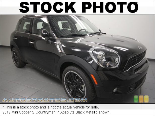 Stock photo for this 2012 Mini Cooper S Countryman 1.6 Liter DI Twin-Scroll Turbocharged DOHC 16-Valve VVT 4 Cylind 6 Speed Steptronic Automatic