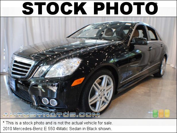 Stock photo for this 2010 Mercedes-Benz E 550 4Matic Sedan 5.5 Liter DOHC 32-Valve VVT V8 7 Speed Automatic