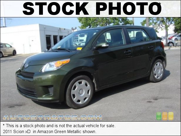 Stock photo for this 2011 Scion xD  1.8 Liter DOHC 16-Valve VVT-i 4 Cylinder 4 Speed Automatic