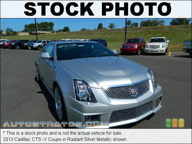Stock photo for this 2013 Cadillac CTS -V Coupe 6.2 Liter Eaton Supercharged OHV 16-Valve V8 6 Speed Automatic