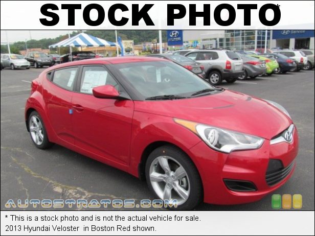 Stock photo for this 2013 Hyundai Veloster  1.6 Liter DOHC 16-Valve Dual-CVVT 4 Cylinder 6 Speed Manual