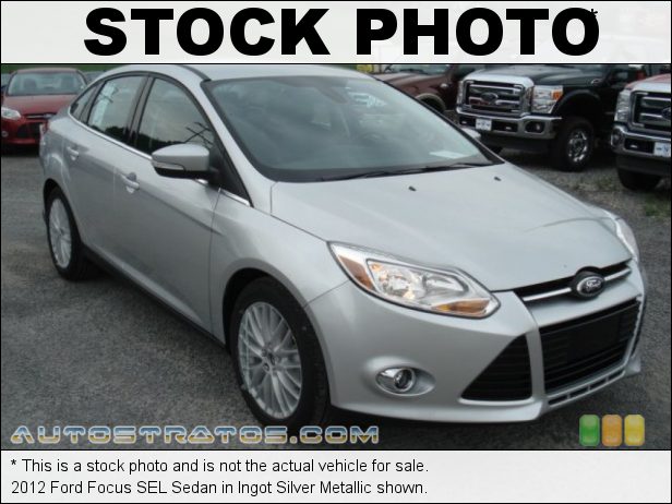 Stock photo for this 2012 Ford Focus SEL Sedan 2.0 Liter GDI DOHC 16-Valve Ti-VCT 4 Cylinder 6 Speed PowerShift Automatic