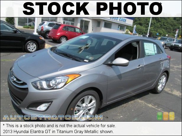 Stock photo for this 2013 Hyundai Elantra GT 1.8 Liter DOHC 16-Valve D-CVVT 4 Cylinder 6 Speed Shiftronic Automatic