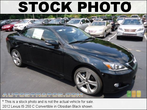 Stock photo for this 2012 Lexus IS 250 C Convertible 2.5 Liter GDI DOHC 24-Valve VVT-i V6 6 Speed ECT-i Automatic