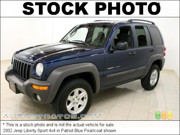 Stock photo for this 2002 Jeep Liberty Sport 4x4 3.7 Liter SOHC 12-Valve Powertech V6 4 Speed Automatic