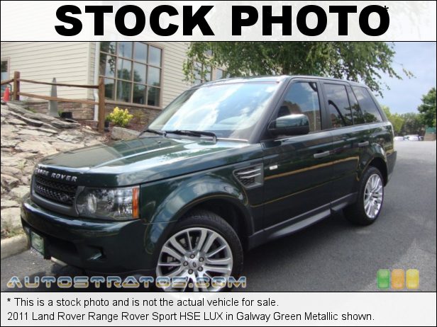 Stock photo for this 2011 Land Rover Range Rover Sport HSE LUX 5.0 Liter GDI DOHC 32-Valve DIVCT V8 6 Speed CommandShift Automatic
