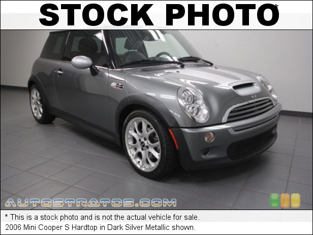 Stock photo for this 2006 Mini Cooper S Hardtop 1.6 Liter Supercharged SOHC 16-Valve 4 Cylinder 6 Speed Manual