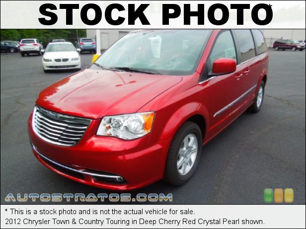 Stock photo for this 2012 Chrysler Town & Country Touring 3.6 Liter DOHC 24-Valve VVT Pentastar V6 6 Speed AutoStick Automatic