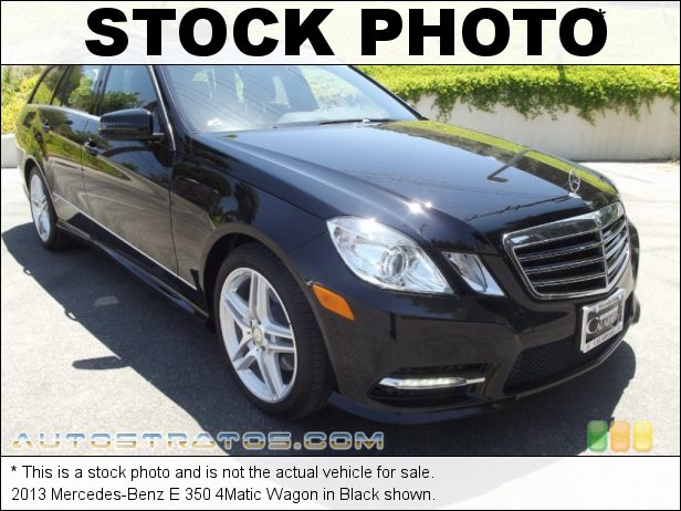 Stock photo for this 2013 Mercedes-Benz E 350 4Matic Wagon 3.5 Liter DI DOHC 24-Valve VVT V6 7 Speed Automatic