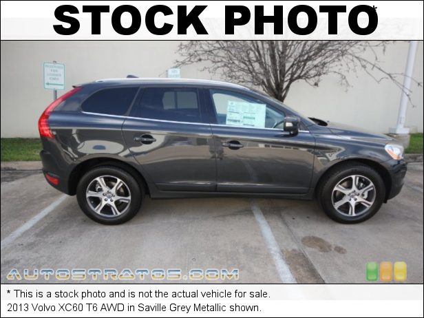 Stock photo for this 2013 Volvo XC60 T6 AWD 3.2 Liter DOHC 24-Valve VVT Inline 6 Cylinder 6 Speed Geartronic Automatic