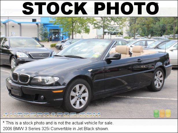Stock photo for this 2006 BMW 3 Series 325i Convertible 2.5 Liter DOHC 24-Valve VVT Inline 6 Cylinder 6 Speed Steptronic Automatic