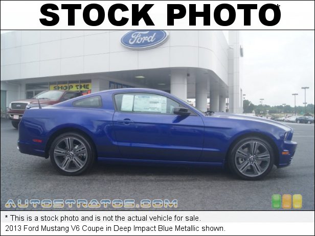 Stock photo for this 2013 Ford Mustang V6 Coupe 3.7 Liter DOHC 24-Valve Ti-VCT V6 6 Speed Manual