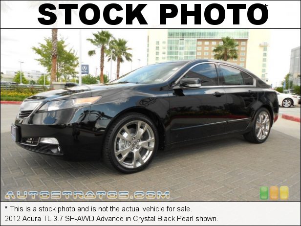 Stock photo for this 2012 Acura TL 3.7 SH-AWD Advance 3.7 Liter SOHC 24-Valve VTEC V6 6 Speed Sequential SportShift Automatic