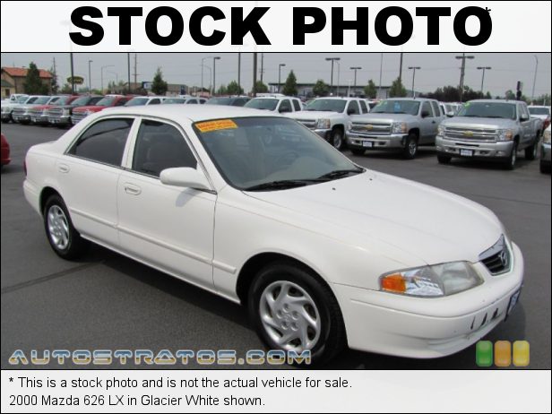 Stock photo for this 2000 Mazda 626 ES 2.0 Liter DOHC 16-Valve 4 Cylinder 4 Speed Automatic