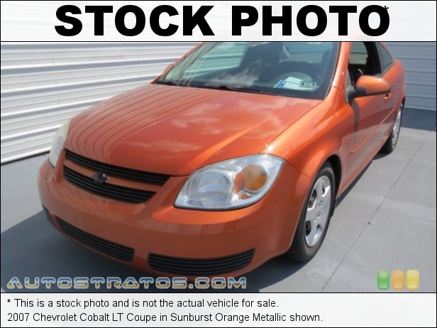 Stock photo for this 2007 Chevrolet Cobalt LT Coupe 2.2L DOHC 16V Ecotec 4 Cylinder 4 Speed Automatic