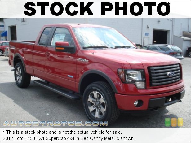 Stock photo for this 2012 Ford F150 FX4 SuperCab 4x4 3.5 Liter EcoBoost DI Turbocharged DOHC 24-Valve Ti-VCT V6 6 Speed Automatic