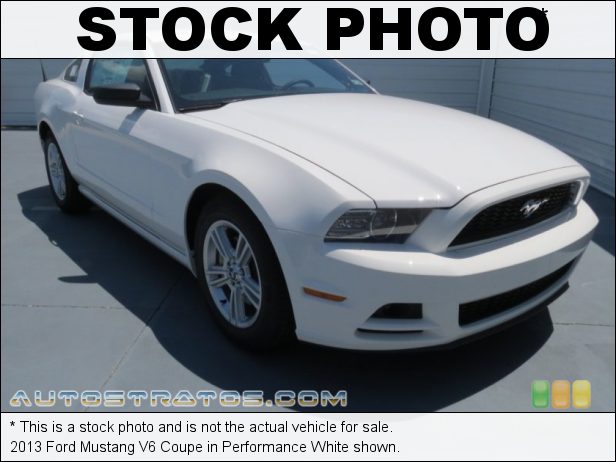 Stock photo for this 2013 Ford Mustang V6 Coupe 3.7 Liter DOHC 24-Valve Ti-VCT V6 6 Speed SelectShift Automatic