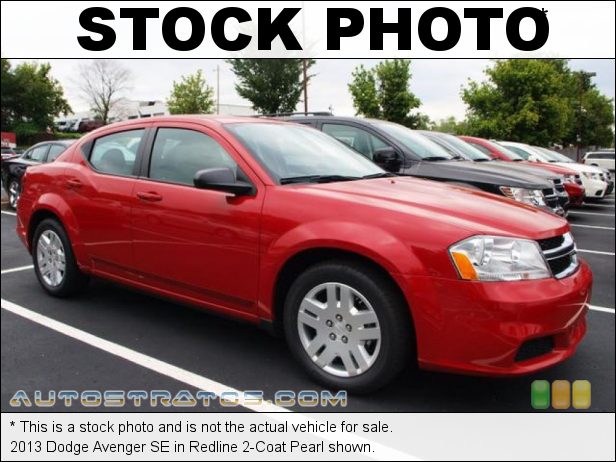 Stock photo for this 2013 Dodge Avenger SE 2.4 Liter DOHC 16-Valve Dual VVT 4 Cylinder 4 Speed Automatic