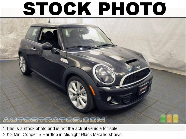 Stock photo for this 2013 Mini Cooper S Hardtop 1.6 Liter DI Twin-Scroll Turbocharged DOHC 16-Valve VVT 4 Cylind 6 Speed Steptronic Automatic