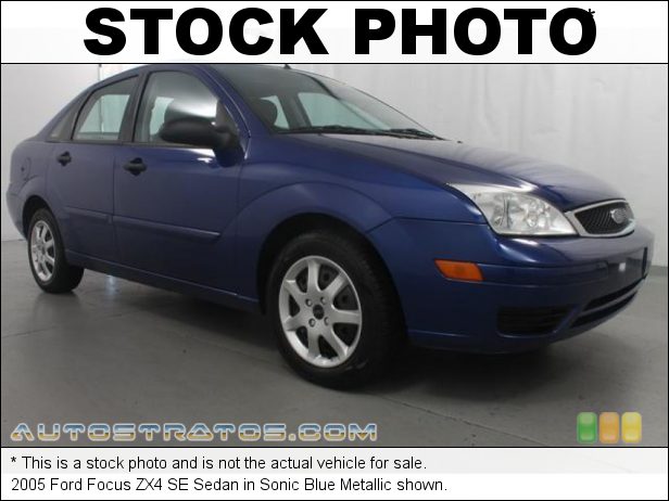 Stock photo for this 2005 Ford Focus ZX4 Sedan 2.0 Liter DOHC 16-Valve Duratec 4 Cylinder 5 Speed Manual