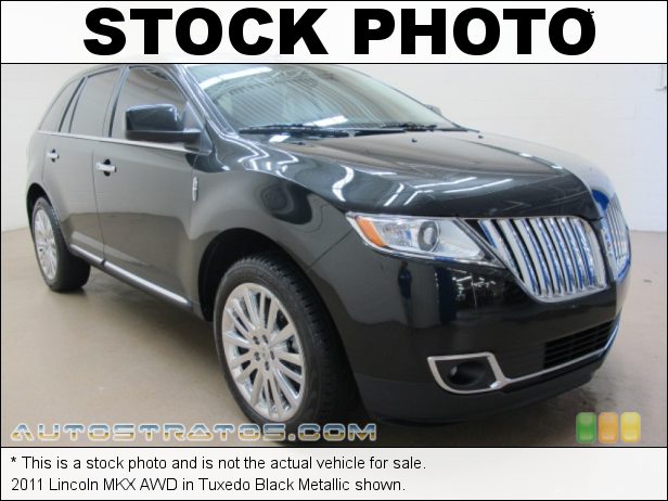 Stock photo for this 2011 Lincoln MKX AWD 3.7 Liter DOHC 24-Valve Ti-VCT V6 6 Speed SelectShift Automatic
