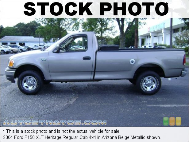 Stock photo for this 2004 Ford F150 Heritage Regular Cab 4x4 4.2 Liter OHV 12V Essex V6 5 Speed Manual