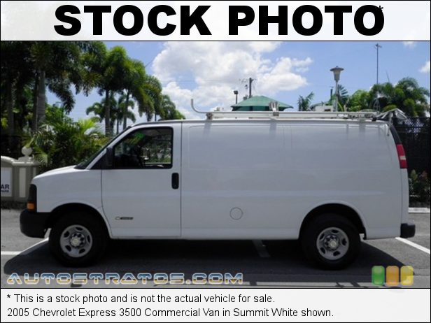 Stock photo for this 2005 Chevrolet Express 3500 Van 6.0 Liter OHV 16-Valve V8 4 Speed Automatic