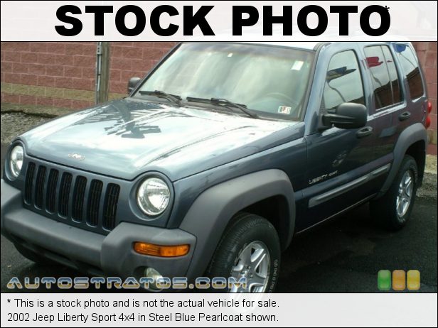 Stock photo for this 2002 Jeep Liberty Sport 4x4 3.7 Liter SOHC 12-Valve Powertech V6 5 Speed Manual