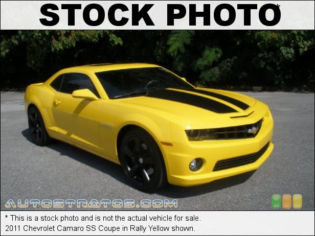 Stock photo for this 2011 Chevrolet Camaro SS Coupe 6.2 Liter OHV 16-Valve V8 6 Speed Manual