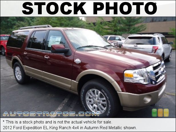 Stock photo for this 2012 Ford Expedition EL 4x4 5.4 Liter SOHC 24-Valve VVT Flex-Fuel V8 6 Speed Automatic