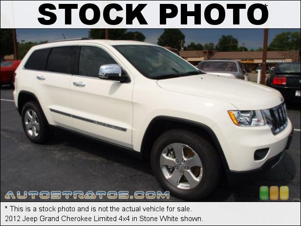 Stock photo for this 2012 Jeep Grand Cherokee Limited 4x4 5.7 Liter HEMI MDS OHV 16-Valve VVT V8 5 Speed Automatic