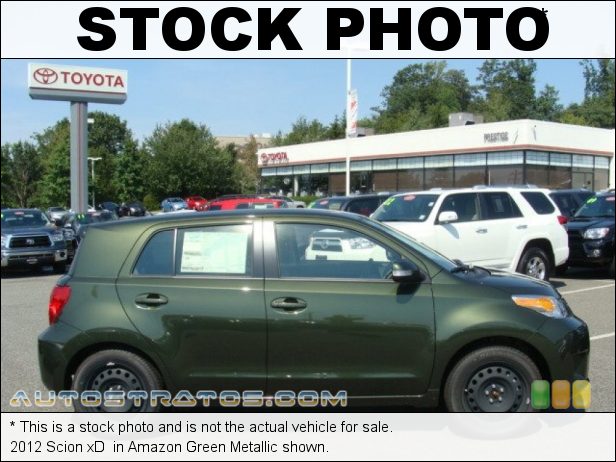 Stock photo for this 2012 Scion xD  1.8 Liter DOHC 16-Valve VVT 4 Cylinder 4 Speed Automatic