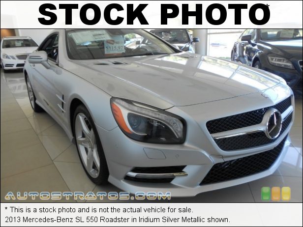 Stock photo for this 2013 Mercedes-Benz SL 550 Roadster 4.6 Liter DI Twin-Turbocharged DOHC 32-Valve VVT V8 7 Speed Automatic