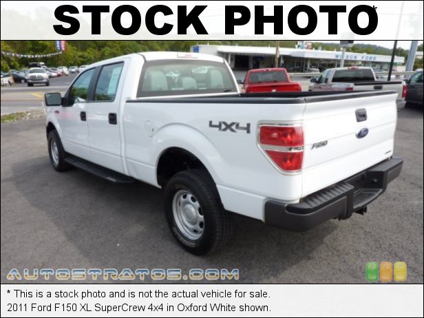 Stock photo for this 2011 Ford F150 SuperCrew 4x4 5.0 Liter Flex-Fuel DOHC 32-Valve Ti-VCT V8 6 Speed Automatic