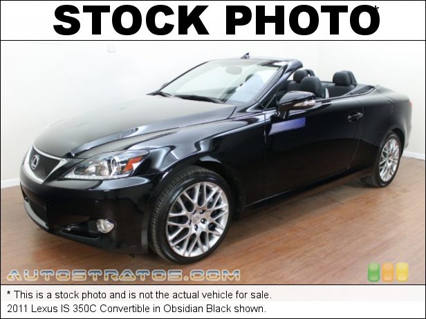 Stock photo for this 2011 Lexus IS  3.5 Liter DOHC 24-Valve Dual VVT-i V6 6 Speed ECT-i Automatic