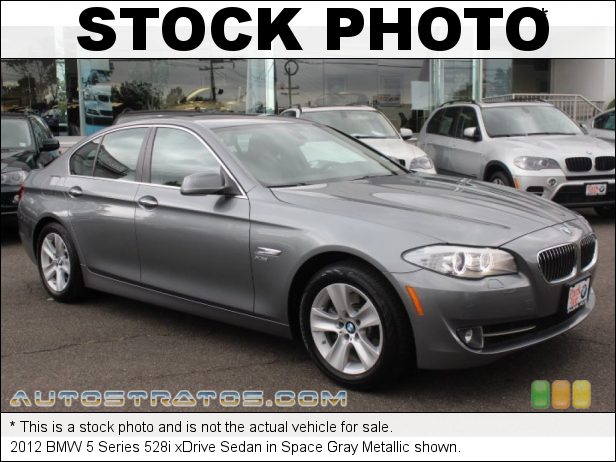 Stock photo for this 2012 BMW 5 Series 528i xDrive Sedan 2.0 Liter DI TwinPower Turbocharged DOHC 16-Valve VVT 4 Cylinder 8 Speed Steptronic Automatic