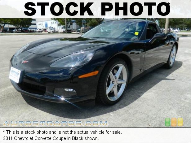 Stock photo for this 2011 Chevrolet Corvette Coupe 6.2 Liter OHV 16-Valve LS3 V8 6 Speed Paddle Shift Automatic
