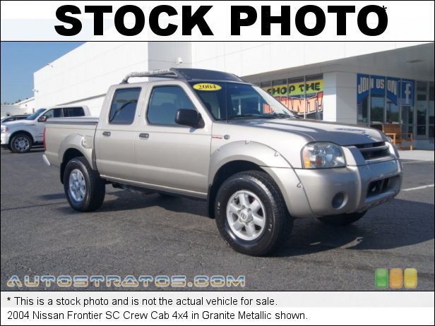 Stock photo for this 2004 Nissan Frontier SC Crew Cab 4x4 3.3 Liter Supercharged SOHC 12-Valve V6 4 Speed Automatic