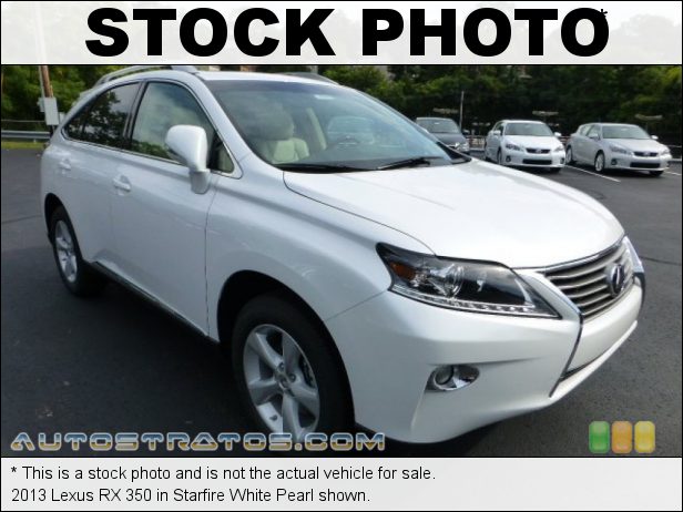 Stock photo for this 2013 Lexus RX 350 3.5 Liter DOHC 24-Valve Dual VVT-i V6 6 Speed ECT-i Automatic