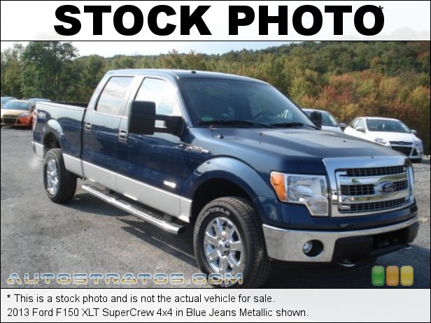 Stock photo for this 2013 Ford F150 SuperCrew 4x4 3.5 Liter EcoBoost DI Turbocharged DOHC 24-Valve Ti-VCT V6 6 Speed Automatic