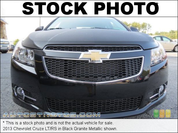 Stock photo for this 2013 Chevrolet Cruze  1.4 Liter DI Turbocharged DOHC 16-Valve VVT 4 Cylinder 6 Speed Automatic