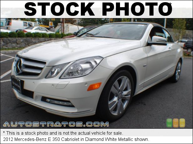 Stock photo for this 2012 Mercedes-Benz E 350 Cabriolet 3.5 Liter DOHC 24-Valve VVT V6 7 Speed Automatic