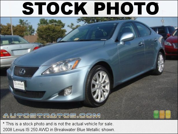Stock photo for this 2008 Lexus IS 250 AWD 2.5 Liter DOHC 24-Valve VVT-i V6 6 Speed Automatic
