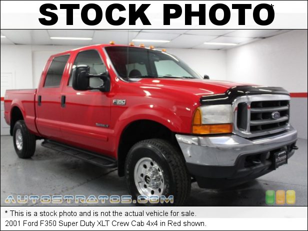 Stock photo for this 2001 Ford F350 Super Duty Crew Cab 4x4 7.3 Liter OHV 16-Valve Power Stroke Turbo-Diesel V8 6 Speed Manual