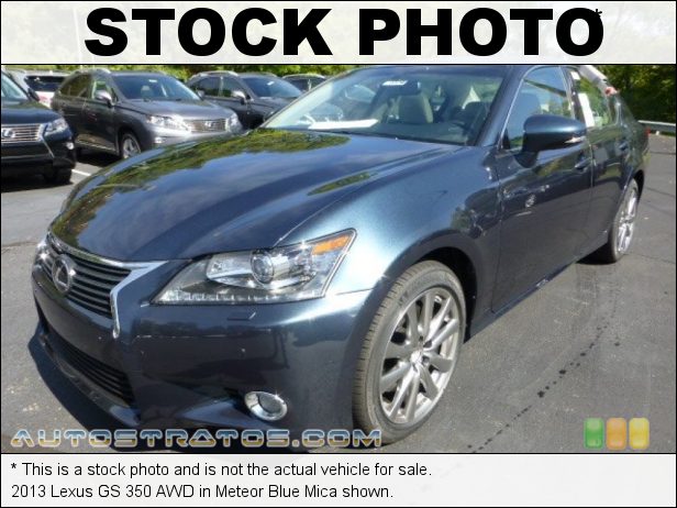 Stock photo for this 2013 Lexus GS 350 AWD 3.5 Liter DI DOHC 24-Valve Dual VVT-i V6 6 Speed ECT-i Automatic