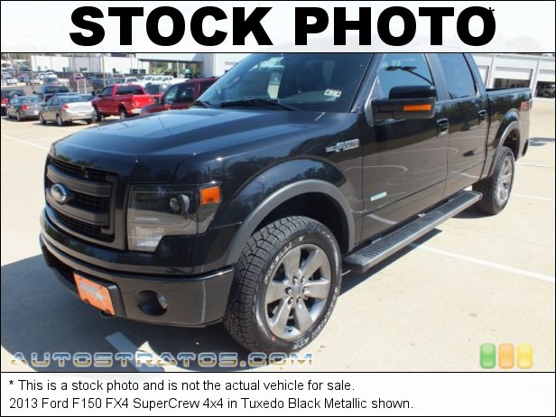 Stock photo for this 2013 Ford F150 FX4 SuperCrew 4x4 3.5 Liter EcoBoost DI Turbocharged DOHC 24-Valve Ti-VCT V6 6 Speed Automatic