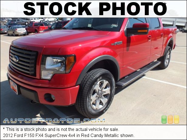 Stock photo for this 2012 Ford F150 SuperCrew 4x4 5.0 Liter Flex-Fuel DOHC 32-Valve Ti-VCT V8 6 Speed Automatic