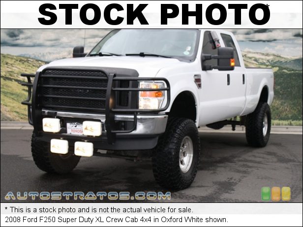 Stock photo for this 2008 Ford F250 Super Duty Crew Cab 4x4 6.4L 32V Power Stroke Turbo Diesel V8 5 Speed Torqshift Automatic