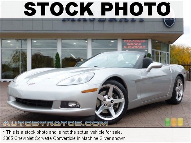 Stock photo for this 2005 Chevrolet Corvette Convertible 6.0 Liter OHV 16-Valve LS2 V8 6 Speed Manual