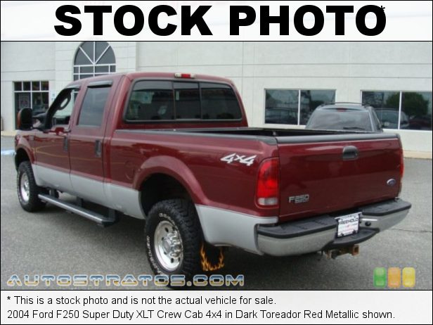 Stock photo for this 2004 Ford F250 Super Duty Crew Cab 4x4 5.4 Liter SOHC 16-Valve Triton V8 4 Speed Automatic